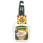 Crayola School Glue Washable No Clog Tip