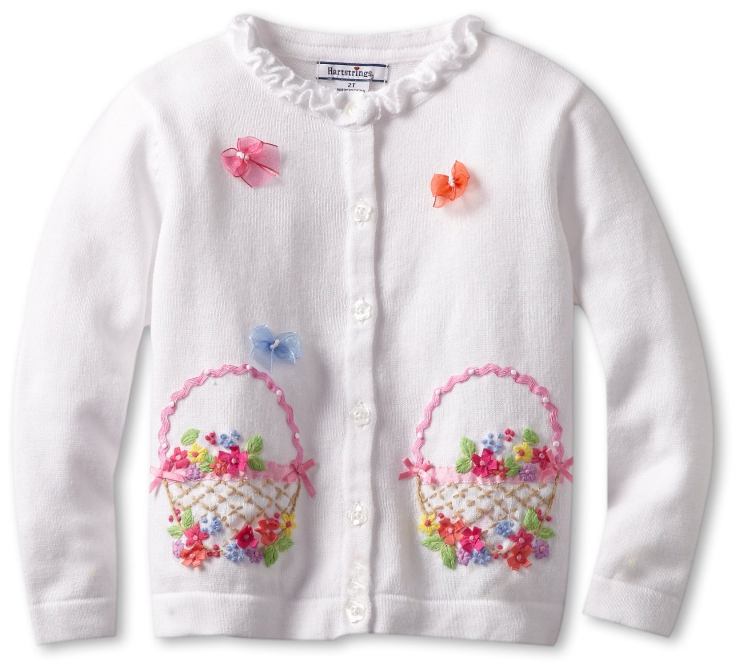 Girls Cotton Easter Sweater